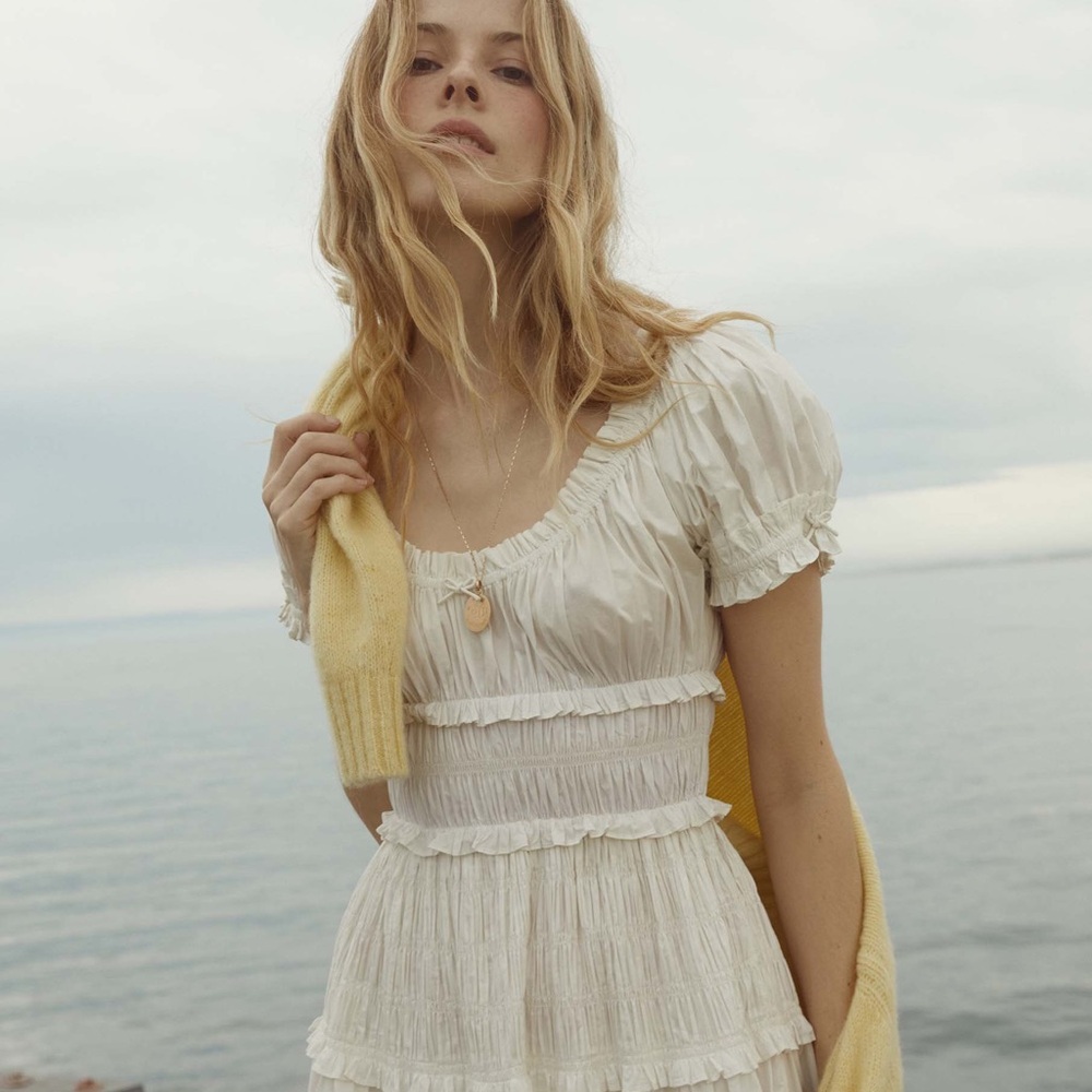 Doen Leanne Dress in Salt - Picture 5 of 6